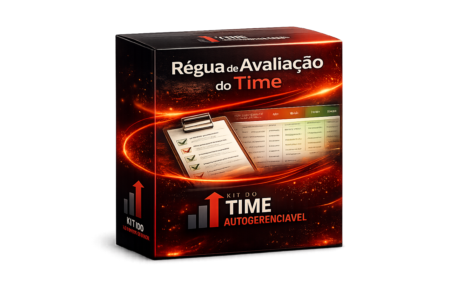 Tela real: Régua de avaliação
