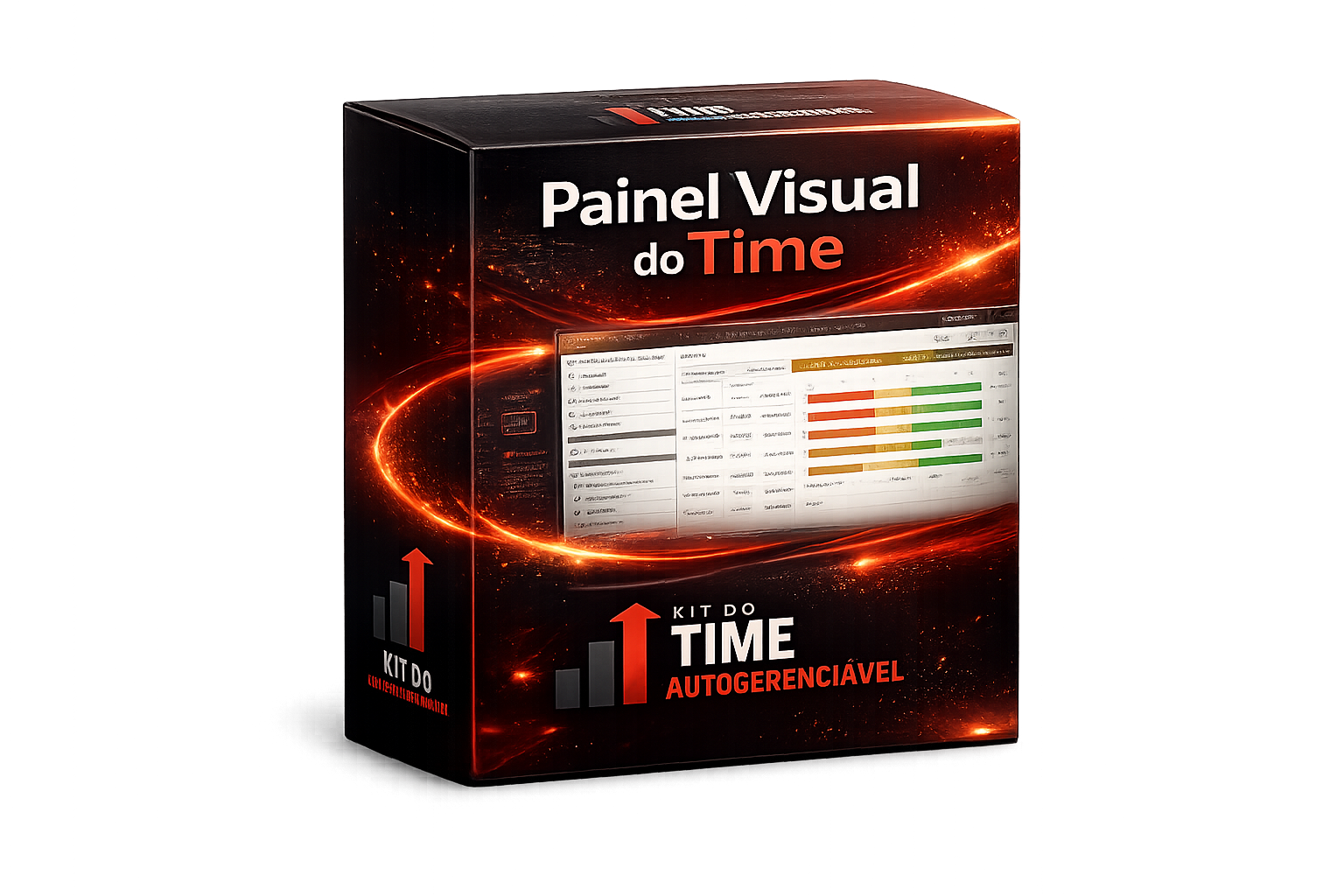 Tela real: Painel do time